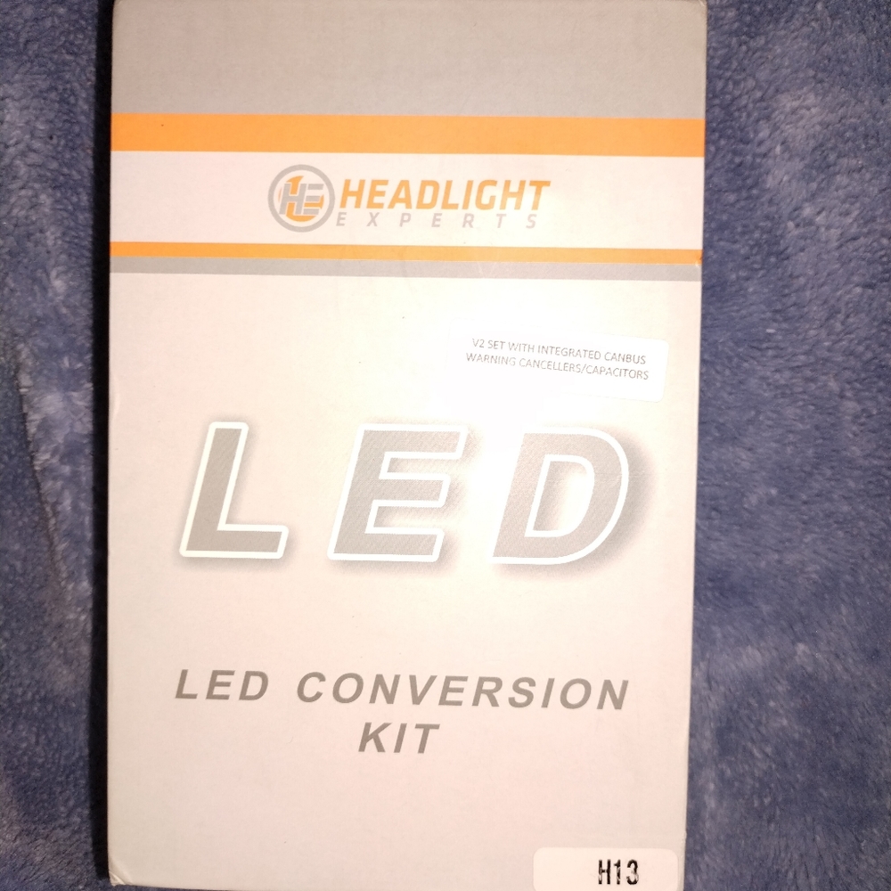 LED headlight conversion kit H13 new